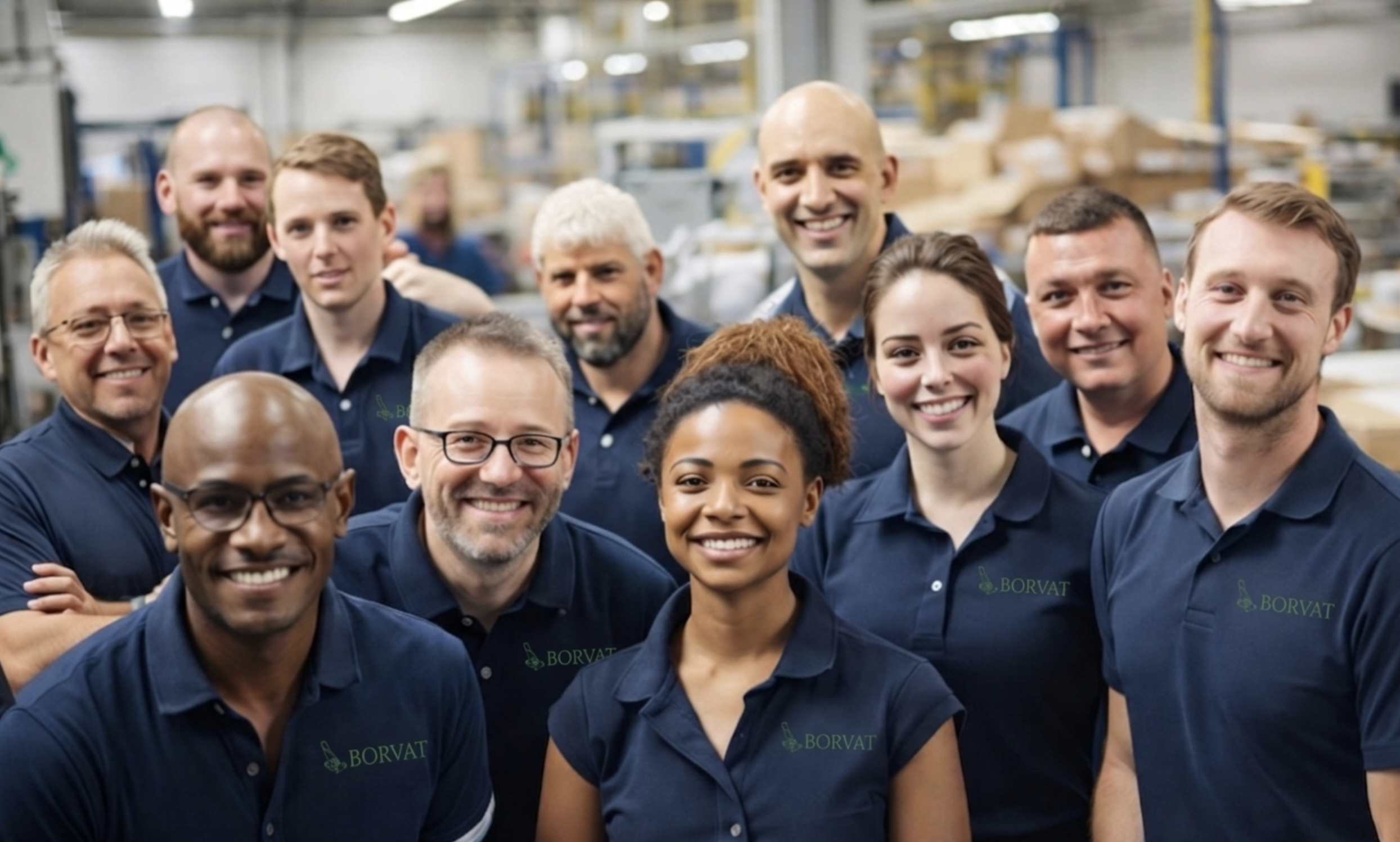 BORVAT LLC branded warehouse inventory