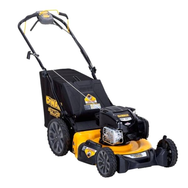 DEWALT 21 Inch 163cc Gas Self-Propelled Lawn Mower with Briggs & Stratton Engine