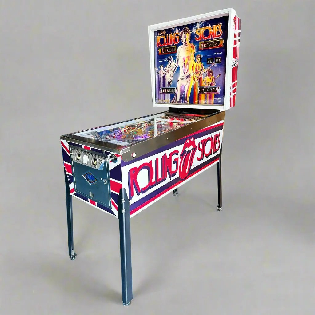 1980 Rolling Stones Pinball Machine by Bally