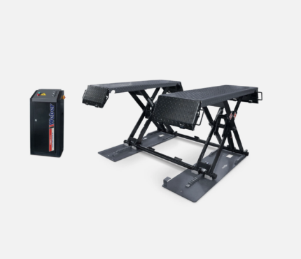 Weber ProfiSerie KHB-1000E – Mobile Kurzhub-Scherenhebebühne für PKW und Kleintransporter